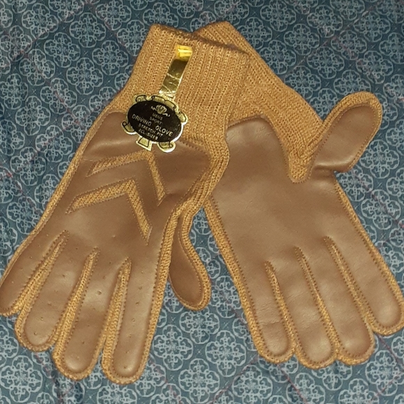 New 60s Driving Gloves Mens Sport Driver Chauffeur Vintage Car Cars - Picture 1 of 3